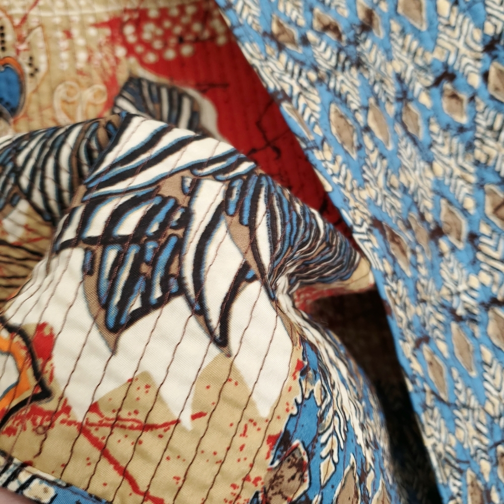 Quilted Reversible Patterned Lightweight Jacket - image 8